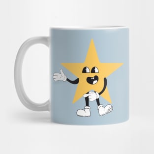 Retro Starboy Excited Face Mug